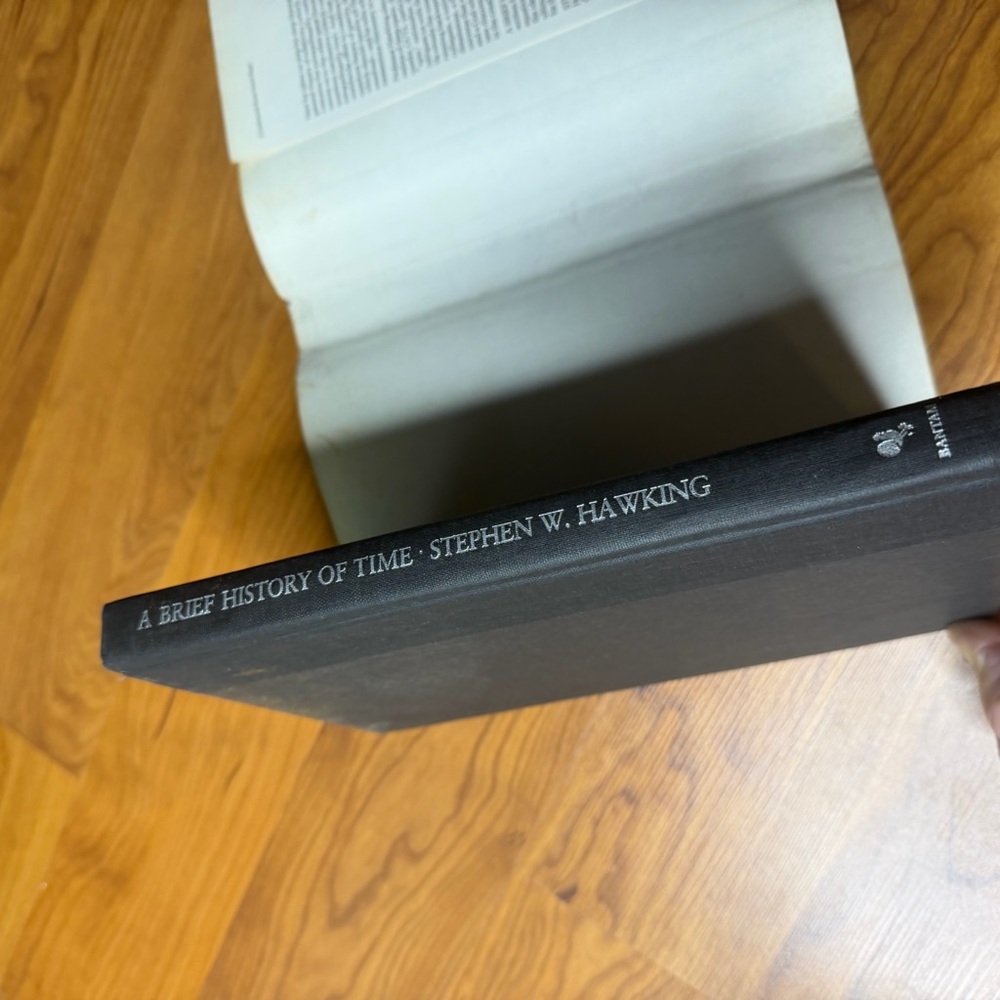 A Brief History of Time Book First Edition Stephen Hawking‎ Collector's Science - Picture 12 of 15